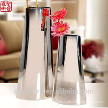 2016 New 304 Stainless Steel Abstract Flower Vase Home Decoration Potiche